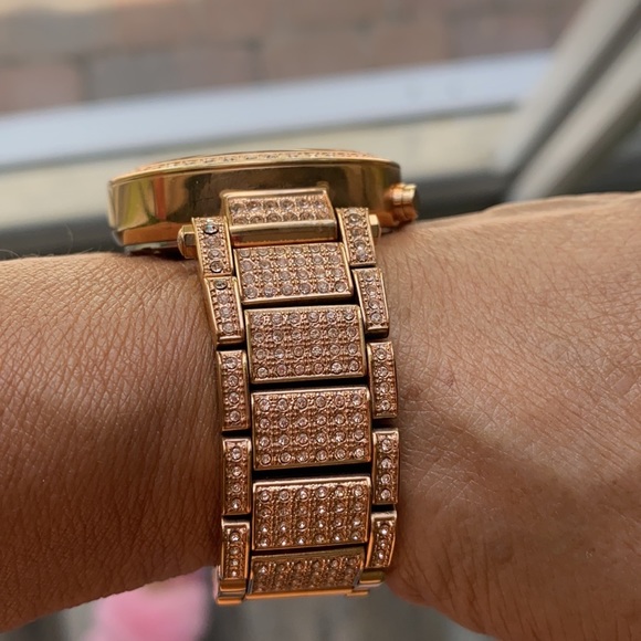 Michael Kors Crystal Watch - Picture 3 of 12